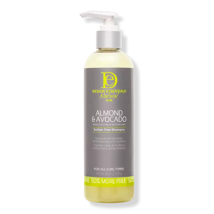 Almond & Avocado Moisturizing & Detangling Sulfate-Free Shampoo