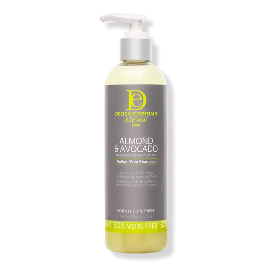 Almond & Avocado Moisturizing & Detangling Sulfate-Free Shampoo